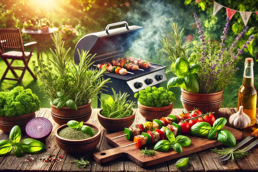 Fűszernövények a grillezéshez: Hogyan dobhatod fel a grillételeket friss, saját termesztésű fűszernövényekkel?