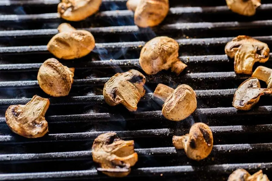 Grillezett gomba