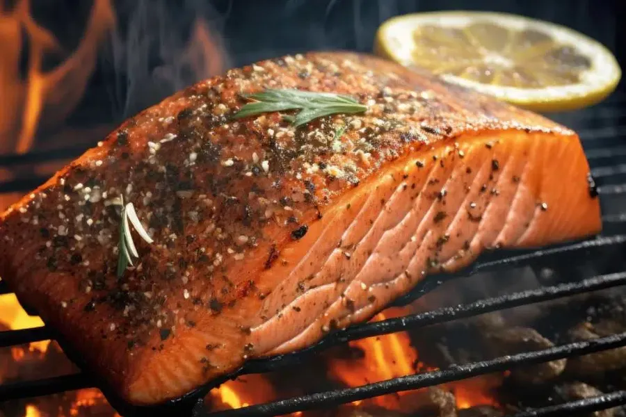 Grillezett lazac – könnyed elegancia a rácson